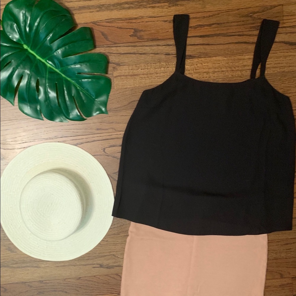 ASOS black tank top